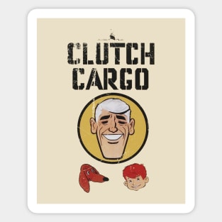 Clutch Cargo - Vintage Style - Distressed Sticker